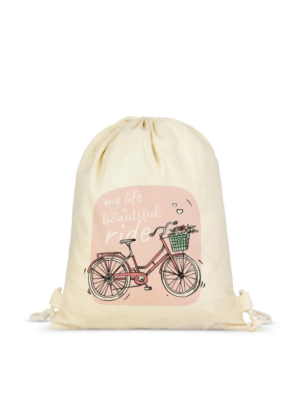 Pink Dream Drawstring Backpack