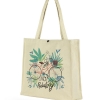 Paradise Canvas Snap Tote Bag