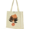 Shika Canvas Snap Tote Bag